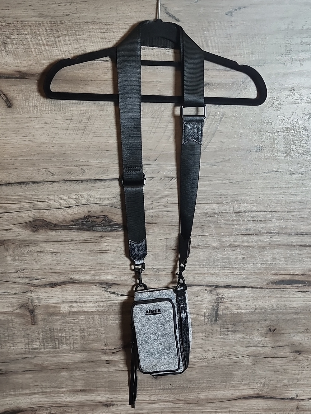 Aimee Kestenberg On Top Of The World Water Bottle Crossbody In Heather Gray